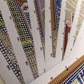 Miniatyrbild 6 av 7: Söt tecknad tröja djurserie kanin korsstygnskit 18Ct 14Ct 11Ct handbroderi materialset ljusgrå 11CT linne utan tryck