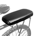 Miniatyrbillede 1 af 3: Cykel Baksæde Cykling Mtb Mountain Bicycle Pu Læder Mjuk Bekväm Kudde Cykel Bak