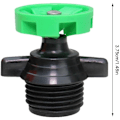 Miniatyrbillede 6 af 8: 10 stk. 360 Graders Rotations Sprinklerhoved, Automatisk Havevanding, Grøn Green 10 pcs