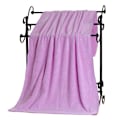 Miniatyrbild 3 av 7: 140x70cm Duschhandduk Stora Strandhanddukar Snabbtorkande Handduk Badlakan Absorberande Mjuk Komfort Badrock Mikrofiberhandduk Badrum Rosa 140x70cm