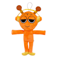 Miniatyrbilde 11 av 11: Sprunki Plysjleker Incredibox Plysjdukke Sprunki Spillepute B Gray human shape