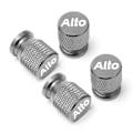 Miniatyrbillede 1 af 7: För Suzuki Alto Bilhjul Ventile Caps Däck Stem Täcker Airdust Vattentäta Tillbehör silver2