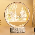 Miniatyrbilde 8 av 8: Jullampe | LED-lampe | Nattlampe | Bord | LED julelampe | batteridrevet barnerom skrivebord kreativ LED borddekorasjoner for gutter jenter soverom a