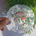 Pikkukuva 3 / 7: 3D Rainbow-efektiset Ikkunatarrat Kissa Tähti Aurinko Kukka Deko DIY Lasitaide Seinätarra Koti Sisustus Rainbow Prisma Luoja RPS071