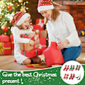 Miniatyrbillede 8 af 8: Jule-strømper unisex kvinder mænd | bløde sokker jul & sokker adventskalender | glade sokker jul og julestrømper Set 1 10