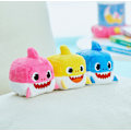 Miniatyrbilde 5 av 6: Baby Shark Nesting Dolls, Plyschkuber med Musikk Blue