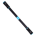Miniatyrbilde 3 av 5: Spinnerpenn  Spinnerpenn Stressavlastning Flygende spinnerpenn Forbedre finmotorikk Fidget roterende roterende dekompresjonspenn 2 stk black silver black blue