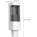 Miniatyrbild 8 av 8: Engångskopp dispenser väggmontering dragtyp papper kopp hållare arrangör maskin vit engångskopphållare maskin Vit