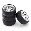 Miniatyrbild 1 av 5: Universal Rc bildäcksbyte för 1/10 Rc Rock Crawler Traxxastrx4 set [DB]