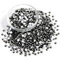Pikkukuva 3 / 4: 14400 kpl Harmaita Litteitä Strassita DIY- käsitöihin, Musta Timantti, SS10, 2,7-2,9 mm Black Diamond SS10/14400pcs