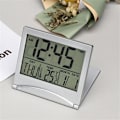 Miniatyrbild 3 av 5: Digital resealarmklocka - Fällbar kalendertemperaturtimer Lcd-klocka Väderprognosklocka B