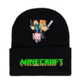 Minecraft Game Trykt Lue Strikket Lue Barn Gutter Jenter Klassisk Vinter Varme Skilue Gaver [db] A A