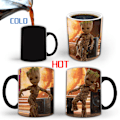 Miniatyrbilde 5 av 8: Jeg er Groot Kaffe Krus Morphing Fargeskiftende Kopp