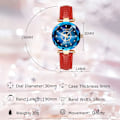 Miniatyrbillede 5 af 7: Damer Analog Kvarts Ur med Rustfrit Stål Rem Vandafvisende Dameure Mode Rhinestone Armbåndsur til Damer Piger Blå a Blue a