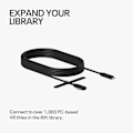 Miniatyrbilde 2 av 5: Oculus Link Virtual Reality-headsetkabel for Quest 2 og Quest 5 M (16 Ft) Pc Vr {DB