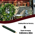 Miniatyrbild 2 av 5: Bindtråd för florister & blomsterarrangemang 0,65 mm 30 meter