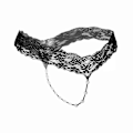 Pikkukuva 2 / 7: Seksikäs Nauhapitsi Alusvaatteet Naiset Takana Bogbyxor Naiset G-String T-Back Thong Läpinäkyvä Alusvaatteet Söpö Helmillä KL107Pink One Size