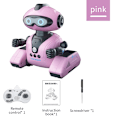 Pikkukuva 1 / 7: Mini RC-robotti Sensing CADY WIDA Älykäs leluohjelmointi Koulutus Musiikki Tanssi Robotit Autoseuranta Eleohjaus Lelut lapsille vaaleanpunainen robotti