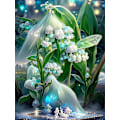 Miniatyrbild 1 av 5: 5D diamantmålning för vuxna, korsstygnsmålning, hem W