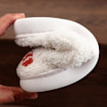 Miniatyrbilde 4 av 8: Morsomme Juletoffler, Elg Plysj Inne-Sko for Kvinner og Menn Red Pearl D 38/39 EU