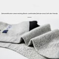 Miniatyrbild 7 av 7: 5 par bambufiber Höst Vinter Herrstrumpor Andas bomull Sportstrumpa Andas Deodorant Business Strumpor Plus storlek 38-47 B 5 Par Mörkgrå EUR 38-42