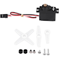 Miniatyrbillede 1 af 8: 17g Mini Metal Gear Core Analog Servo, Høj Moment, Hurtig Respons, til RC Fastvingede Fly