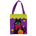 Pikkukuva 2 / 5: Halloween kangaskassi Non-woven kangaskassi Kummitusfestivaali Baarijuhlat Rekvisiitta-Oranssi Lepakko Oranssi Lepakko
