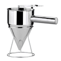 Miniatyrbilde 1 av 9: Smetdispenser i Rustfritt Stål med Stativ for Pannekaker, Muffins, Cupcakes og Bakst