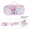 Miniatyrbillede 1 af 7: Anime Stitch Fuldtrykt Flap Penne Etui Papirkasse Blyantspose Primær Og Sekundær Skole Studerende Taske Tegneserie C Style
