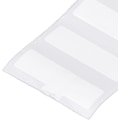 Miniatyrbilde 7 av 8: 3 ruller selvklebende termisk papir gjennomsiktig trykk lett skalerer hvitt termisk kvittopapir for småbedrifter i hjemmet (50 * 15 mm) 50*15 mm