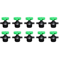 Miniatyrbillede 1 af 8: 10 stk. 360 Graders Rotations Sprinklerhoved, Automatisk Havevanding, Grøn Green 10 pcs