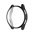 Miniatyrbilde 1 av 7: Deksel til Samsung Galaxy Watch 4 5 6 40 mm 44 mm Deksel Dekning Silikon TPU Bumper Skjermbeskytter Fullstendig tilbehør Svart Galaxy Watch6 40mm