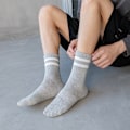 Miniatyrbillede 4 af 5: 6 par forårs- og efterårsstrømper til kvinder, midi-kalv