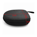 Miniatyrbillede 5 af 5: Bærbar etui til hovedtelefoner Headset Case Opbevaringspose Hovedtelefonpose [DB]