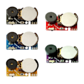 Miniatyrbillede 9 af 9: Prank Noise Maker Sjov Praktisk Spøg Gag Legetøj Klæbrig Lille Prank Ting Gag Gaver til Voksne Sort Black 1pcs
