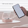 Miniatyrbild 6 av 8: Skivspelare Bluetooth-högtalare ABS Söt Bärbar Trådlös Skivspelare Högtalare Väckarklocka för Hem Sovrum Bord Dekoration (t6e4gryzq0-12)