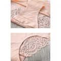 Miniatyrbilde 7 av 7: 3st/lot Damtrosor Set Spets Seamless Underkläder Kvinnliga Silkestrosor Kalsonger Dam Trosa Culotte Femme Kvinna Underkläder XX 2 beige pink L