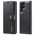 DG.MING 2-i-1 Magnetisk pung Samsung Galaxy S22 Ultra Sort_max