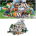Miniatyrbilde 2 av 3: Aleko Minecraft Byggesett Berg Grotte Minecraft Min Verden-serien Passer Julegave