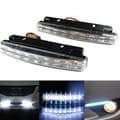 2 stk. 8-LED Dagslys Bil DRL Tåkelys Pære Super Bright Wat_max shortcake 1pcs
