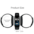 Miniatyrbillede 6 af 7: 3st Rem til Mi Band 7 6 5 4 3 Armbånd Xiaomi Mi Band Rem Silikon Sport Udskiftnings Rem Smartwatch Tilbehør Hvid 3PCS Mi band 7