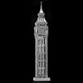 Pikkukuva 5 / 7: Big Ben 3D metallipuzzelmallisarja DIY laserleikatut palapelit palapelit lelu lapsille Big Ben