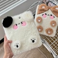 Pikkukuva 5 / 7: A6-kokoinen kansio valokuvien säilytykseen - söpö plushi-koira ja -kissa valokuva-albumi Kpop-idolien valokuvien keräämiseen, opiskelijoiden kouluvihko, muistiinpanovihko, kirjekuori, kansi F