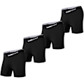 Miniatyrbillede 1 af 7: Menu2019s Underbukser Boxer Briefs med flue Mjuk Bekvem Åndbar Underbukser til Mænd Multipack Sort 3XL Black 3XL