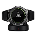 Miniatyrbilde 6 av 7: Trådløs lader for Samsung Gear S3 S2 Smart Watch Ladestasjon Dock Drop Shipping Svart