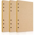 Miniatyrbild 1 av 5: A5-påfyllningsark, 3-pack påfyllningsbara ark, kraftpapper, 6 hål f