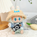 Miniatyrbild 1 av 5: /RYI/ Mini Kläder för Labubu Set Mysiga Labubu Kläder Sött Hatt- och Klädset Labubu Kläder 13 13 as color(no doll)
