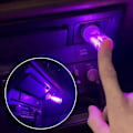 Miniatyrbilde 2 av 7: Mini USB Bilnattslys - Berøringsstyrt LED-Stemningslys for Bilinteriør & Soverom, Modell C c