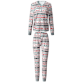 Miniatyrbild 5 av 7: Julpyjamas Matchande Familj Pyjamas Set Mamma Pappa Barnkläder Look Outfit Baby Flicka Kläder Sovkläder Dad-2XL