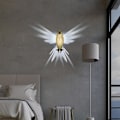 Miniatyrbillede 5 af 7: Bald Eagle Vægskinne, Ugle Vægskinne, 3D Dyr LED Vægskinne, Bald Eagle Vægskinne, 3D Printet Dyr Statue Vægskinne
